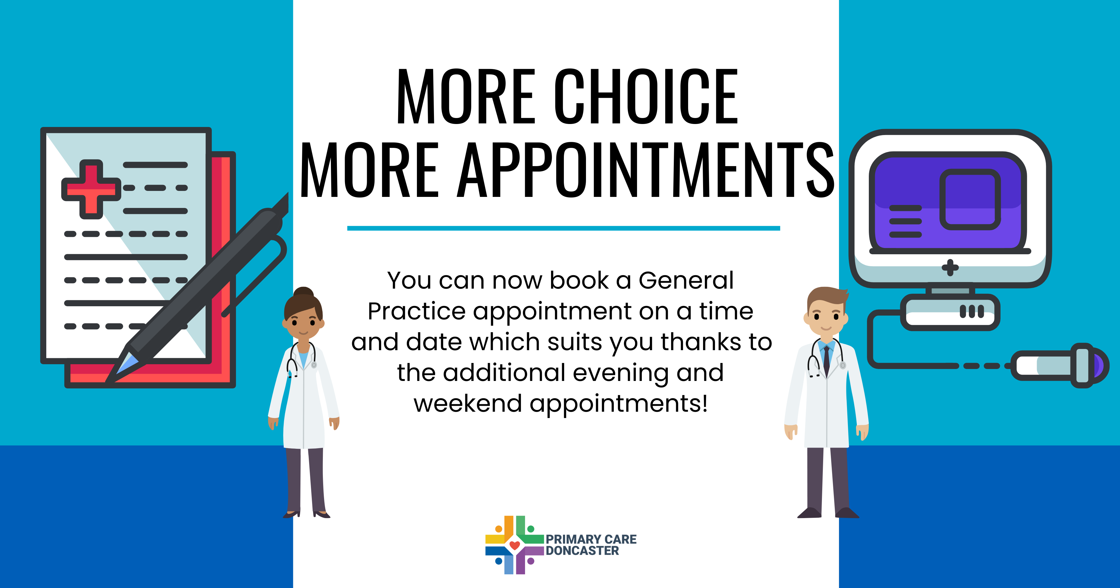 Evening and Weekend appointments Evening and Weekend appointments